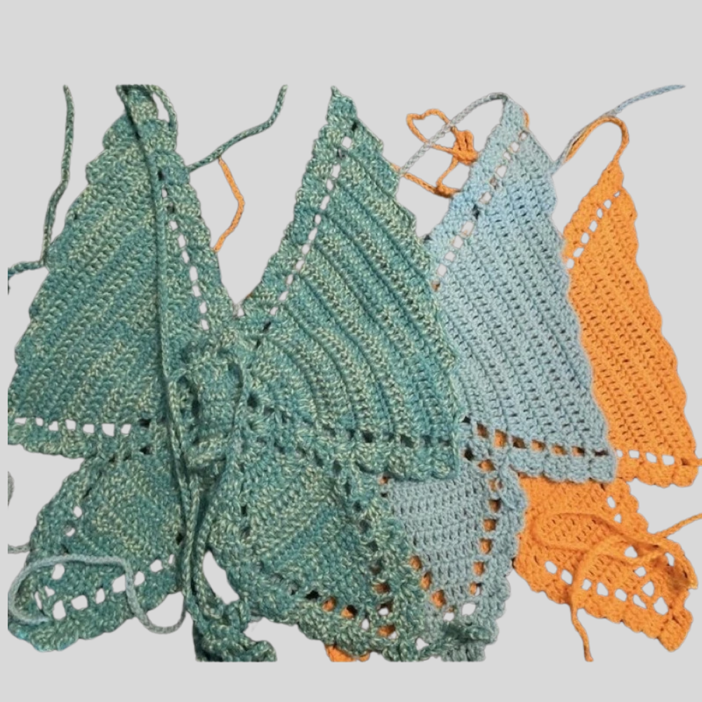 Wings of Grace Bandana Crochet Pattern