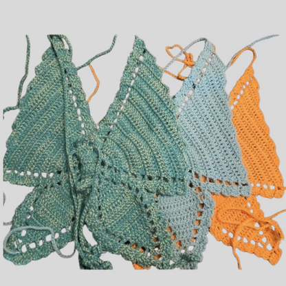 Wings of Grace Bandana Crochet Pattern