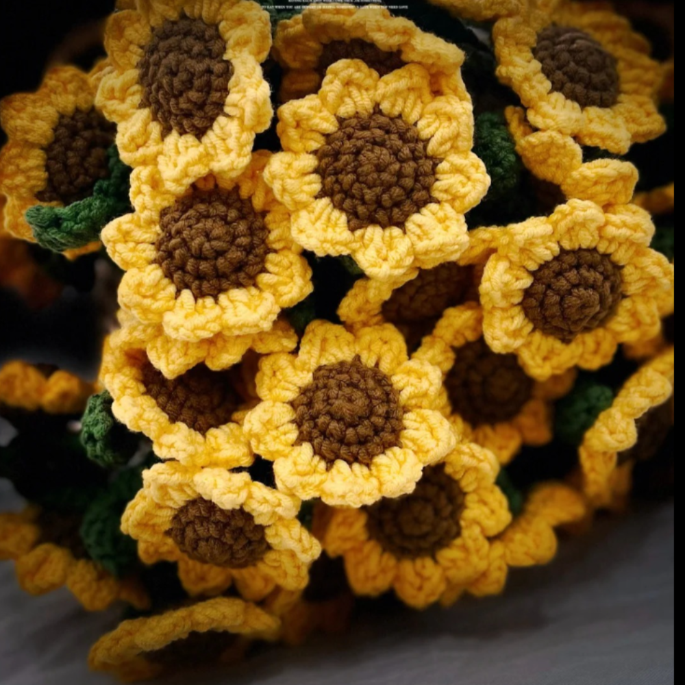 Sunny Petals Blanket Crochet Pattern