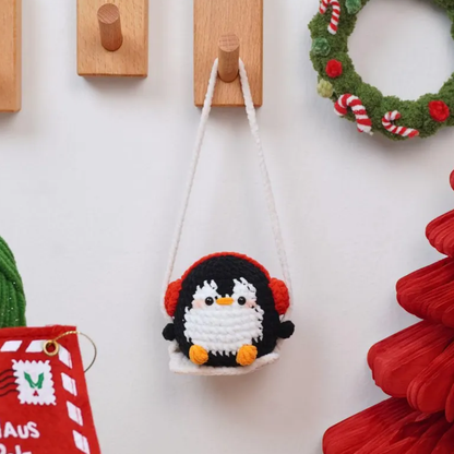 Gingerbread On Swing Crochet Pattern