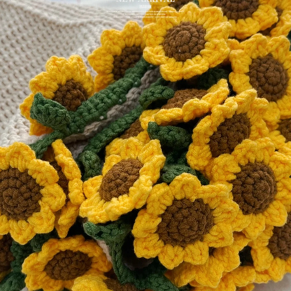 Sunny Petals Blanket Crochet Pattern
