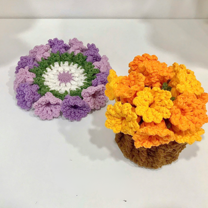 Lily Pad Coaster Crochet Pattern