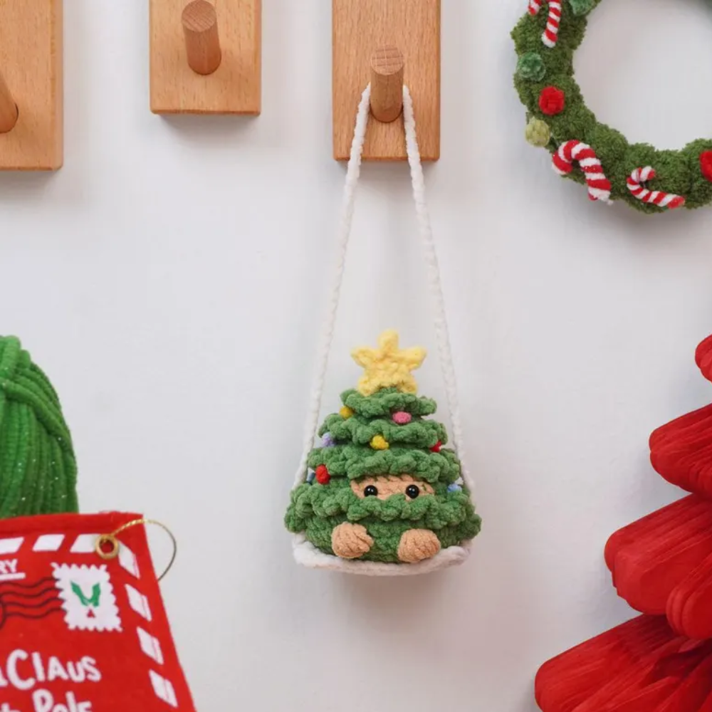 Gingerbread On Swing Crochet Pattern