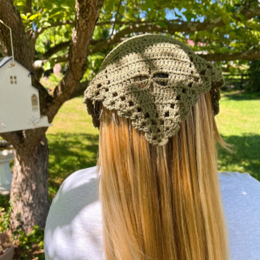 Dragonfly Bandana Crochet Pattern