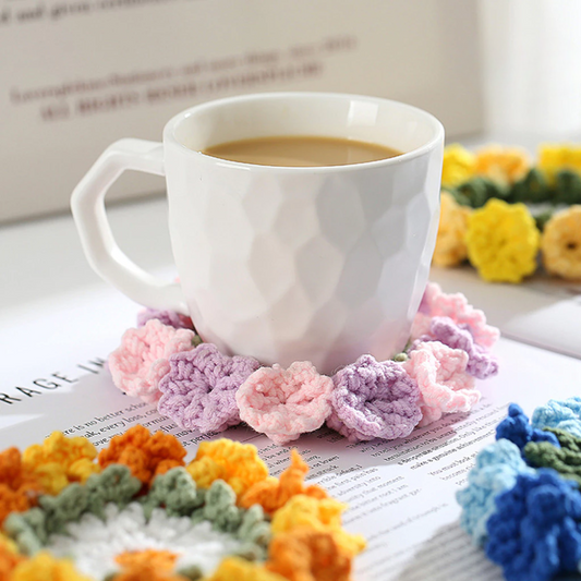 Lily Pad Coaster Crochet Pattern