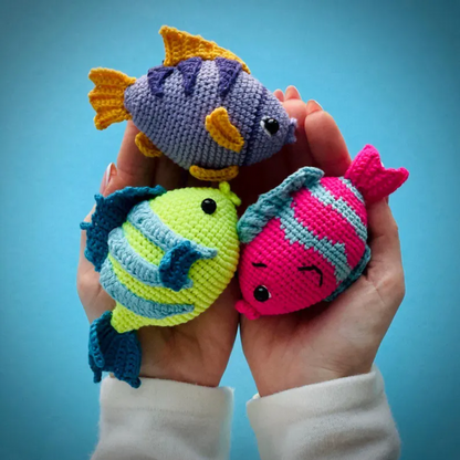Ocean Fish Fantasy Crochet Pattern Set