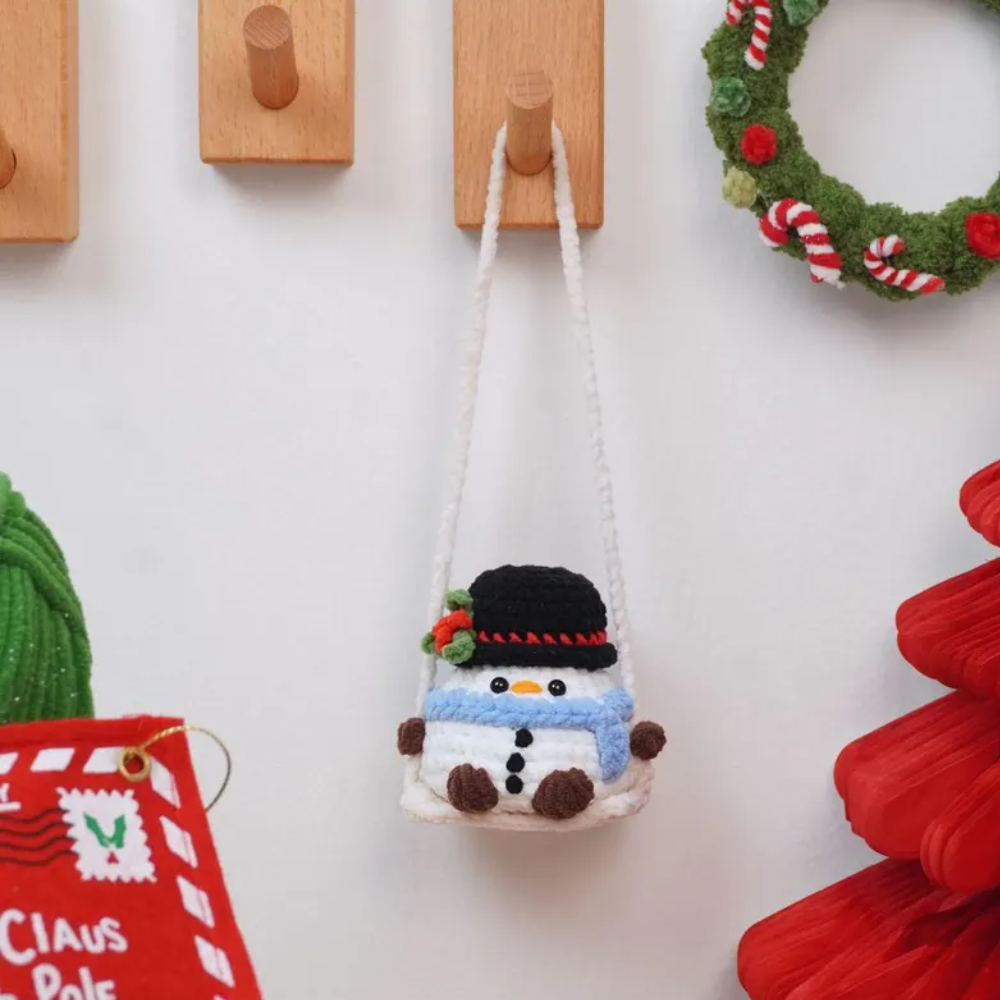 Gingerbread On Swing Crochet Pattern