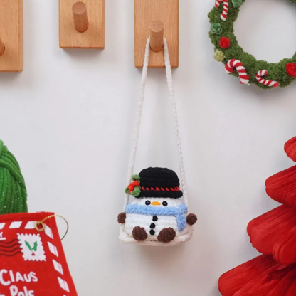 Gingerbread On Swing Crochet Pattern