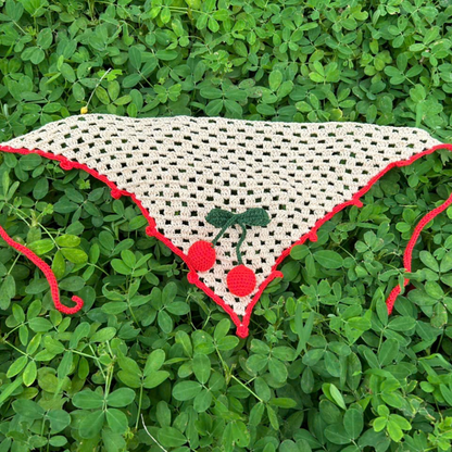 Cherry Pop Bandana Crochet Pattern