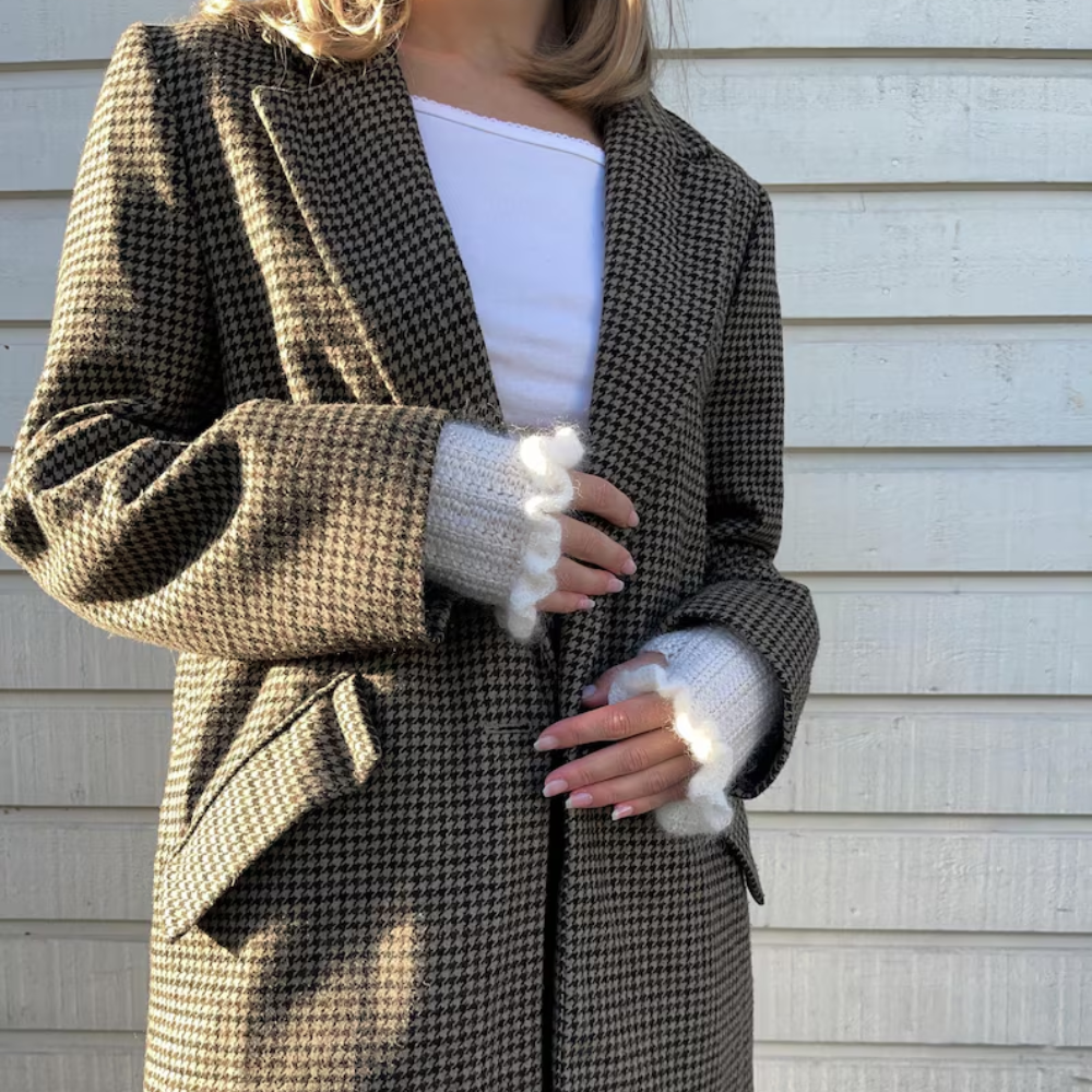 Fluffy Wrist Warmers Crochet Pattern