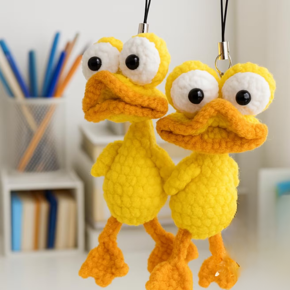 6 in 1  Keychain Crochet pattern