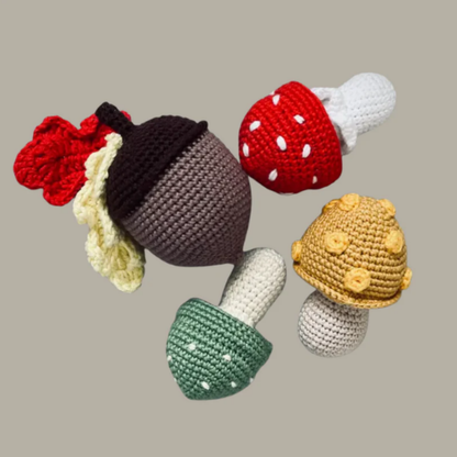 Smiski And Forest Friend Crochet Pattern Set
