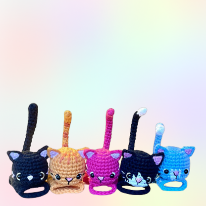 Kitty Finger Puppet Crochet Pattern