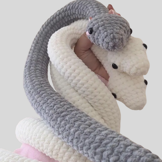 Snuggle Snake Plushie Crochet Pattern