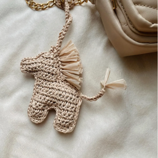 Mini Horse Charm Bag Crochet Pattern