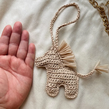 Mini Horse Charm Bag Crochet Pattern