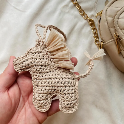 Mini Horse Charm Bag Crochet Pattern