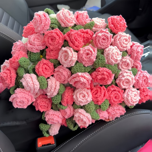 Everbloom Rose Blanket Crochet Pattern