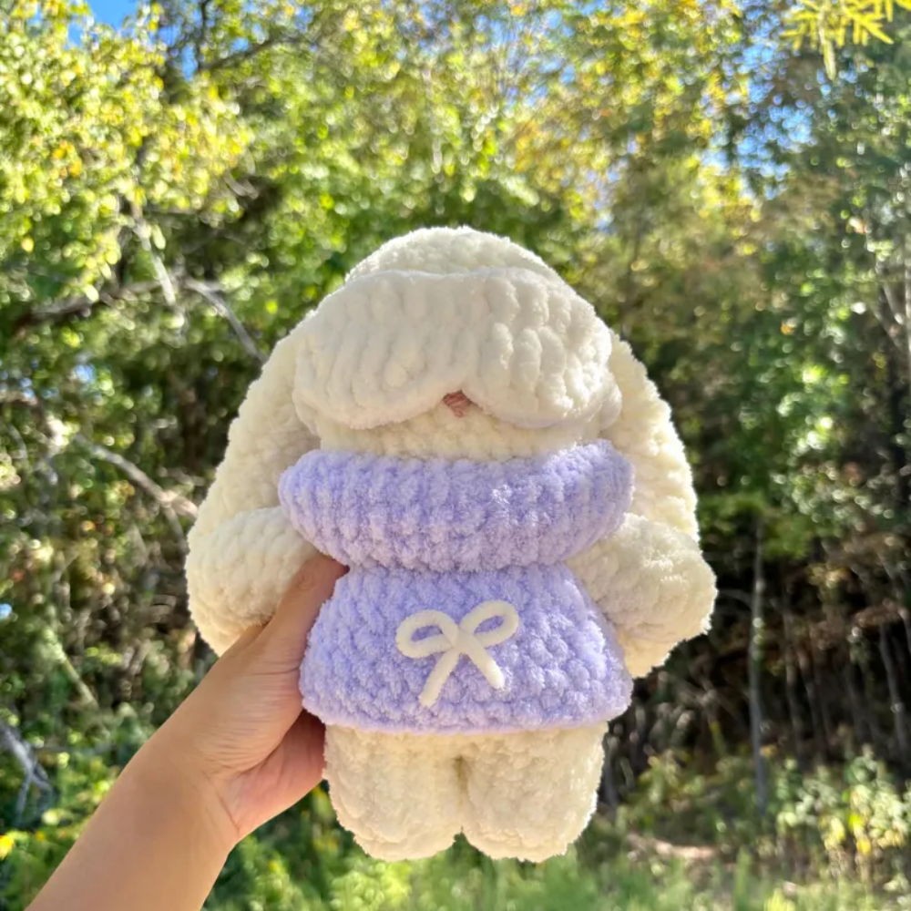 Winter Bunny 2 in 1 Crochet Pattern