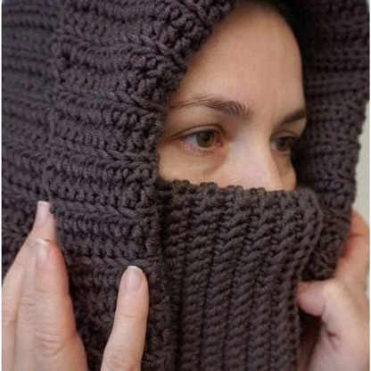 Cozy Hooded Cowl Crochet Pattern