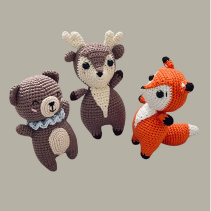 Smiski And Forest Friend Crochet Pattern Set