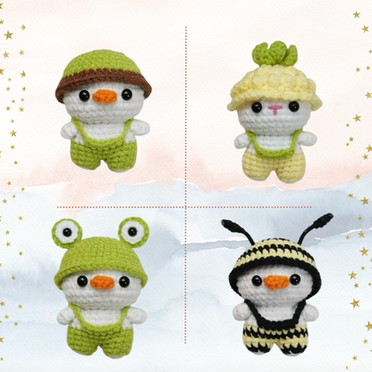 Changeable Outfit Doll Crochet Pattern