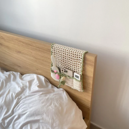 Bedside Pocket Organizer Crochet Pattern