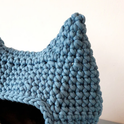 Whisker Nest Cat House Crochet Pattern