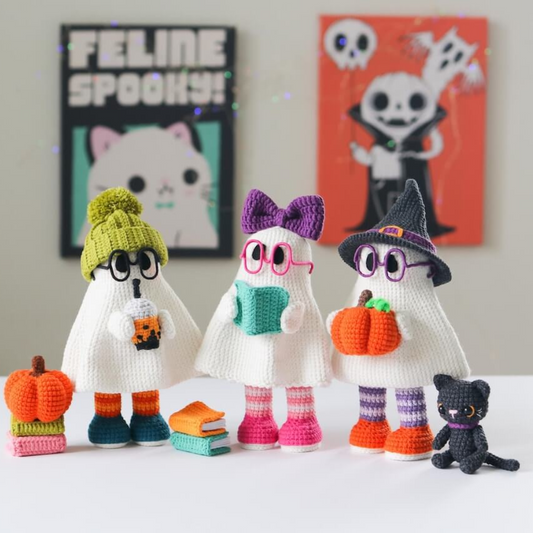 Spooky Squad Ghost Crochet Pattern