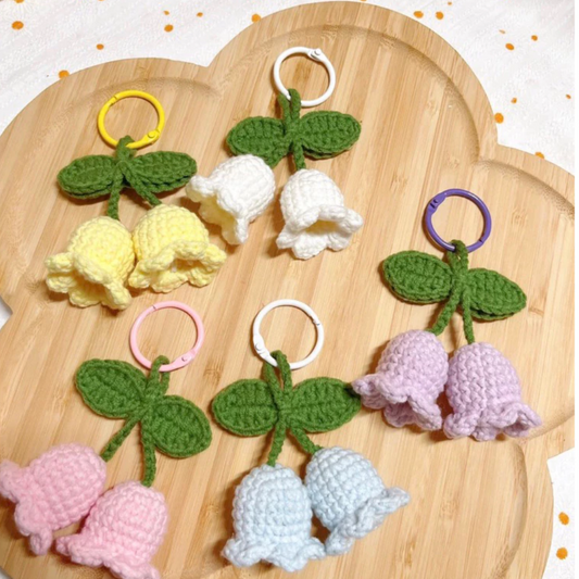 Lily Keychain Crochet Pattern