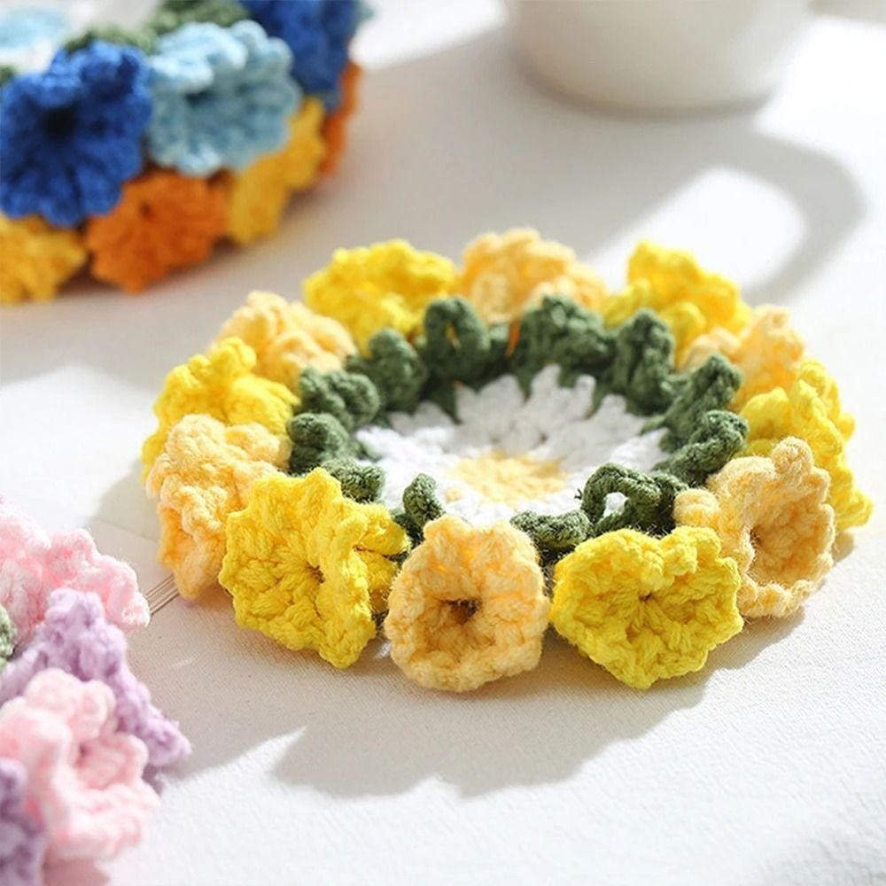Lily Pad Coaster Crochet Pattern