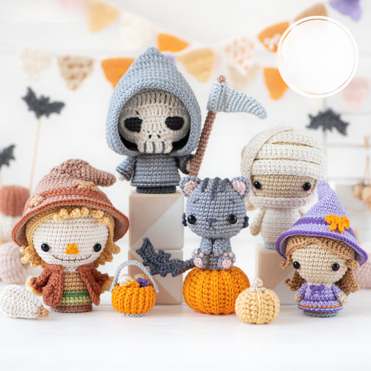 Creeping Shadows Crochet Pattern Set