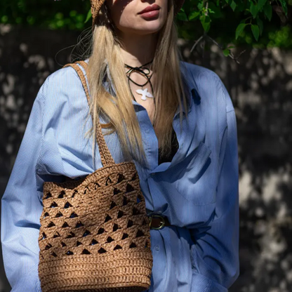 Boho Prism Tote Crochet Pattern
