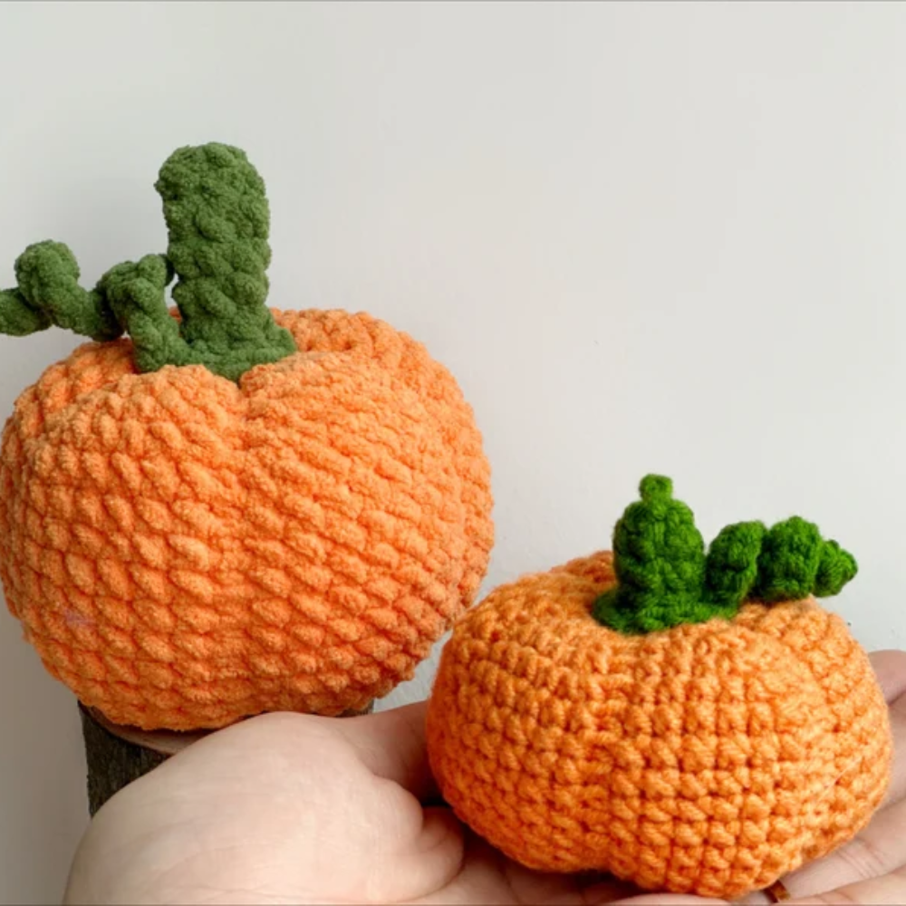 Pumpkin Ghost Witch Crochet Pattern