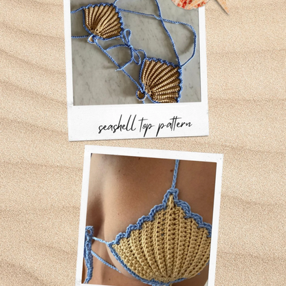 Shell Bra Crochet Pattern