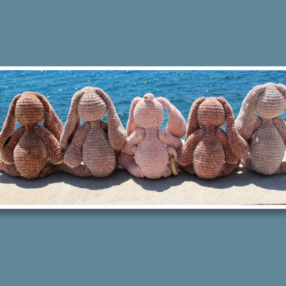 Biggie & Mini Bunnies Crochet Pattern