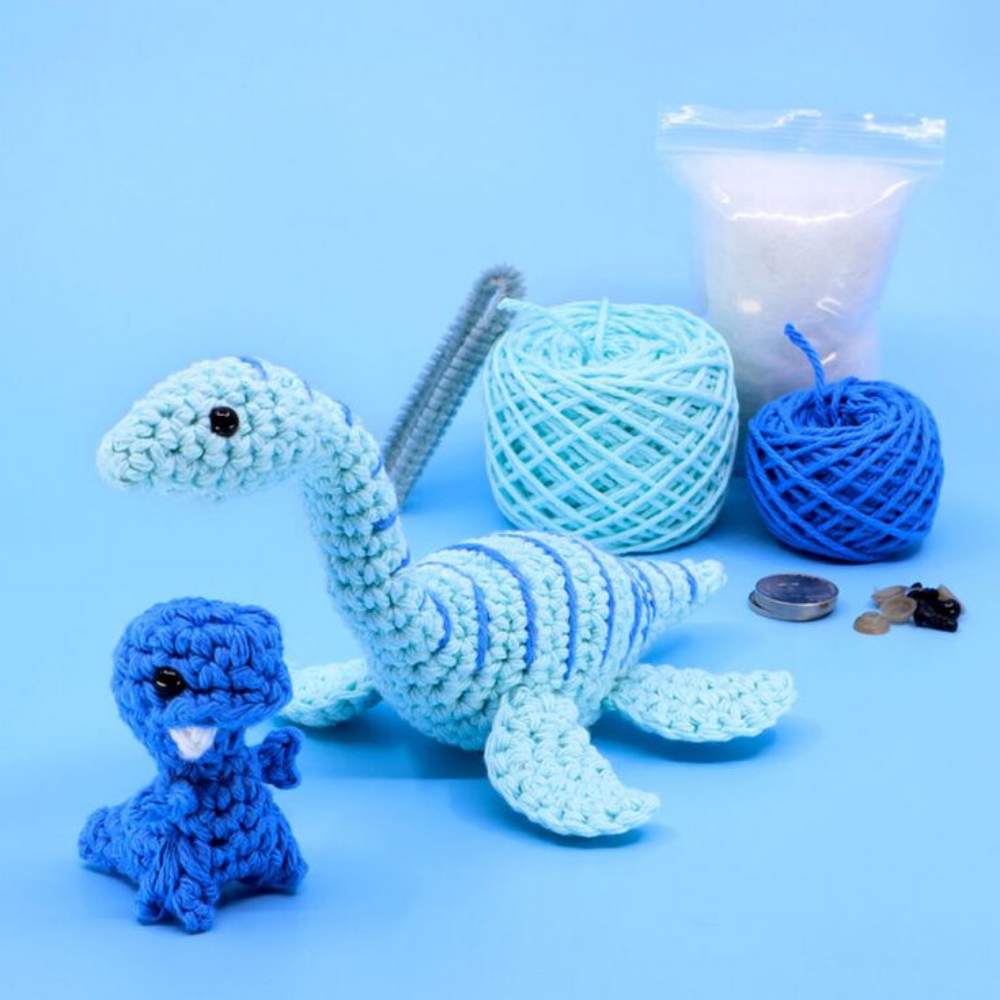 Giggle Saurus Plush Crochet Pattern