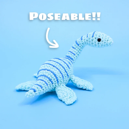Giggle Saurus Plush Crochet Pattern
