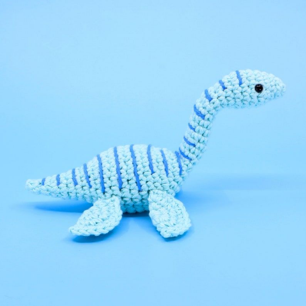 Giggle Saurus Plush Crochet Pattern