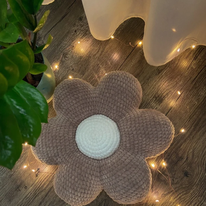 Flower Pillow Crochet Pattern