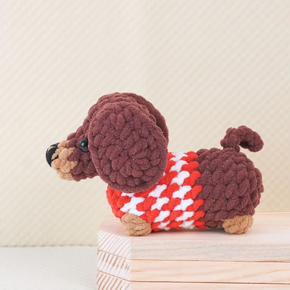 Dachshund Dog Crochet Pattern