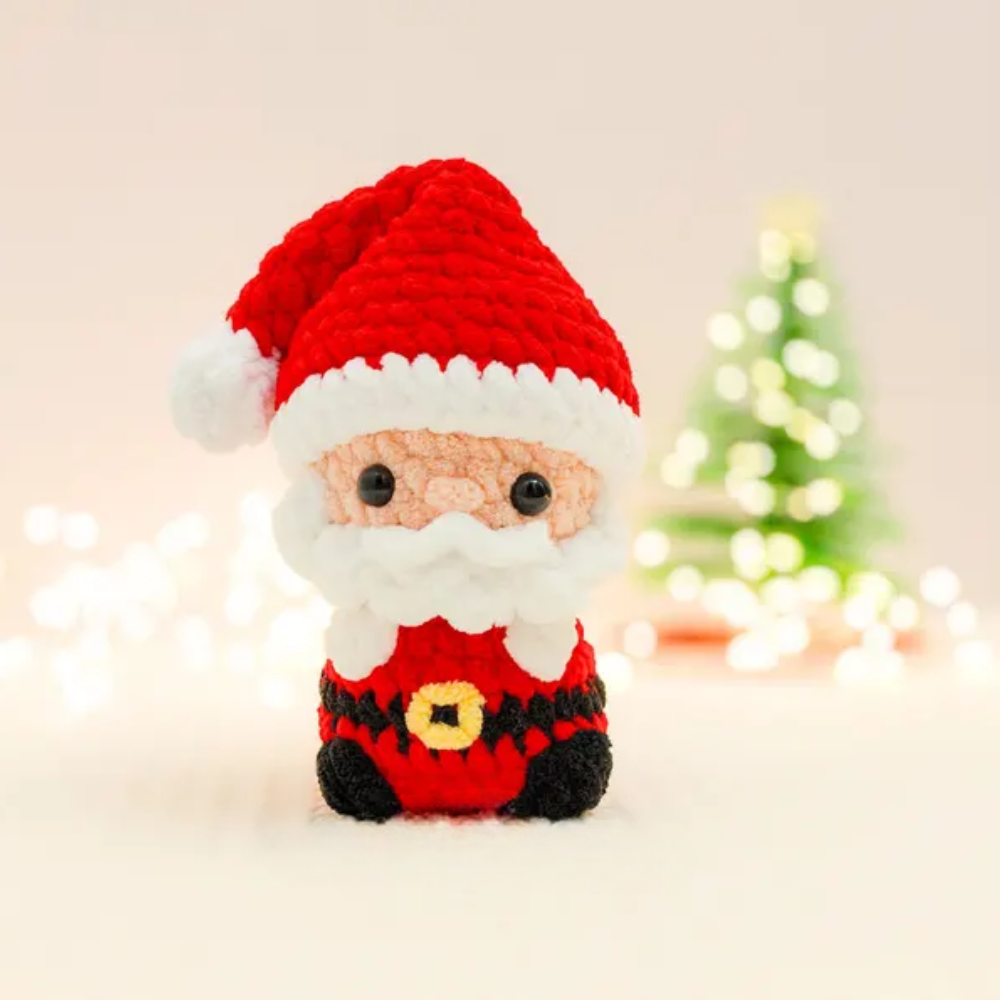 Jolly Santa Plush Crochet Pattern