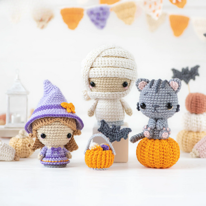 Creeping Shadows Crochet Pattern Set
