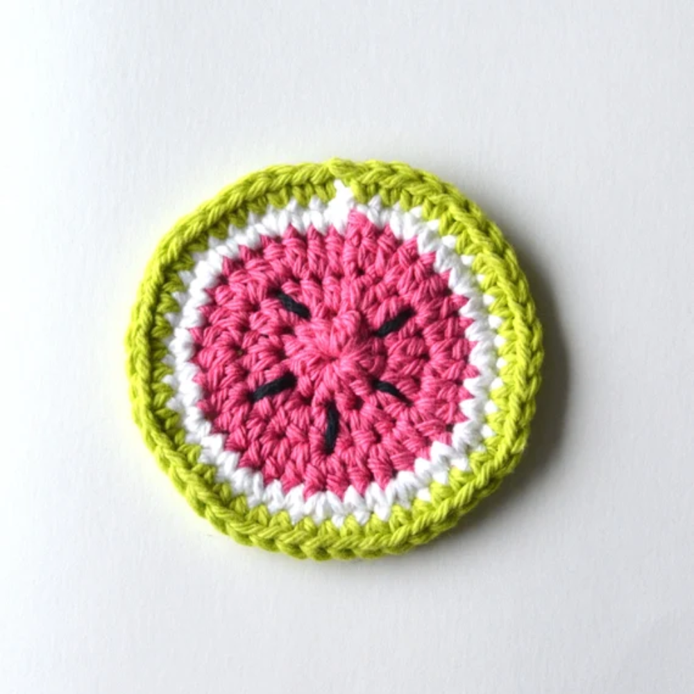 Combo 7 in 1 Fruit Coasters Crochet Pattern