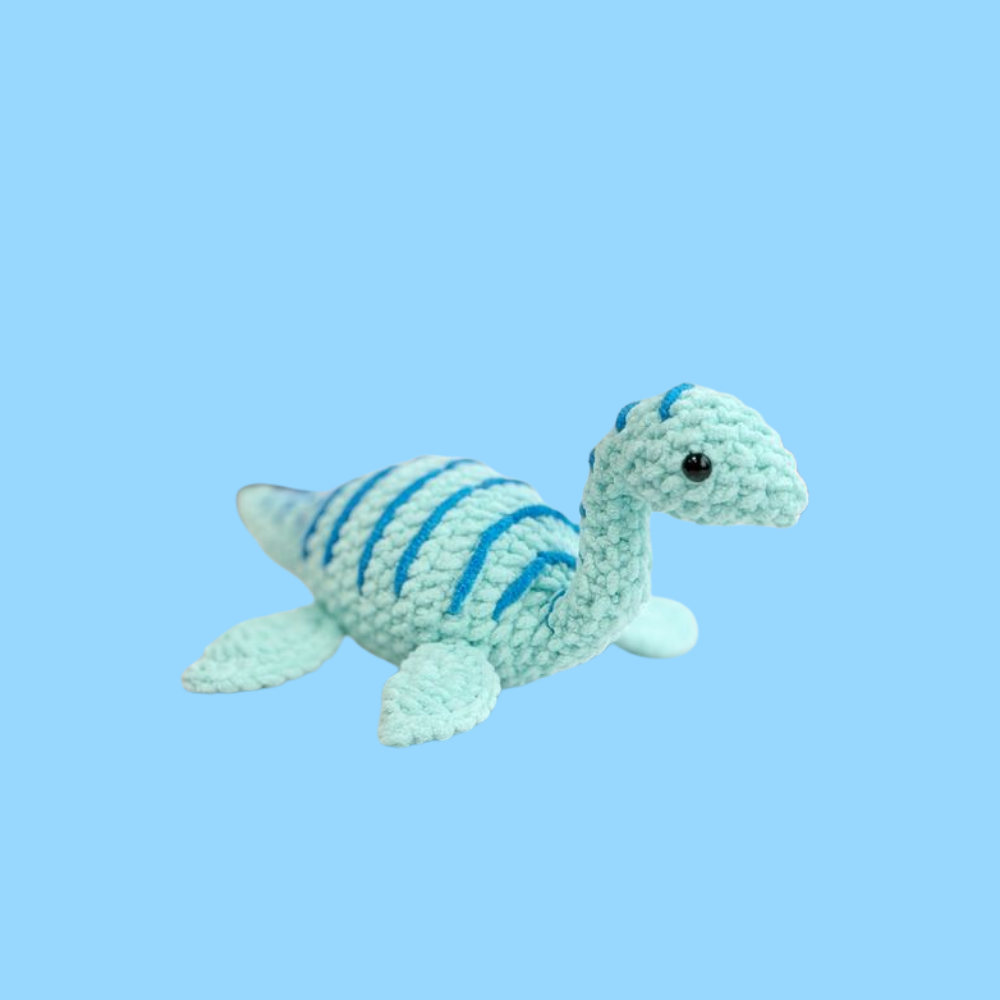 Giggle Saurus Plush Crochet Pattern