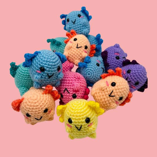 Baby Axolotl Crochet Pattern