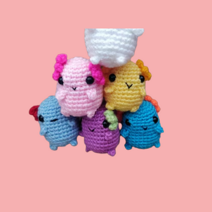 Baby Axolotl Crochet Pattern