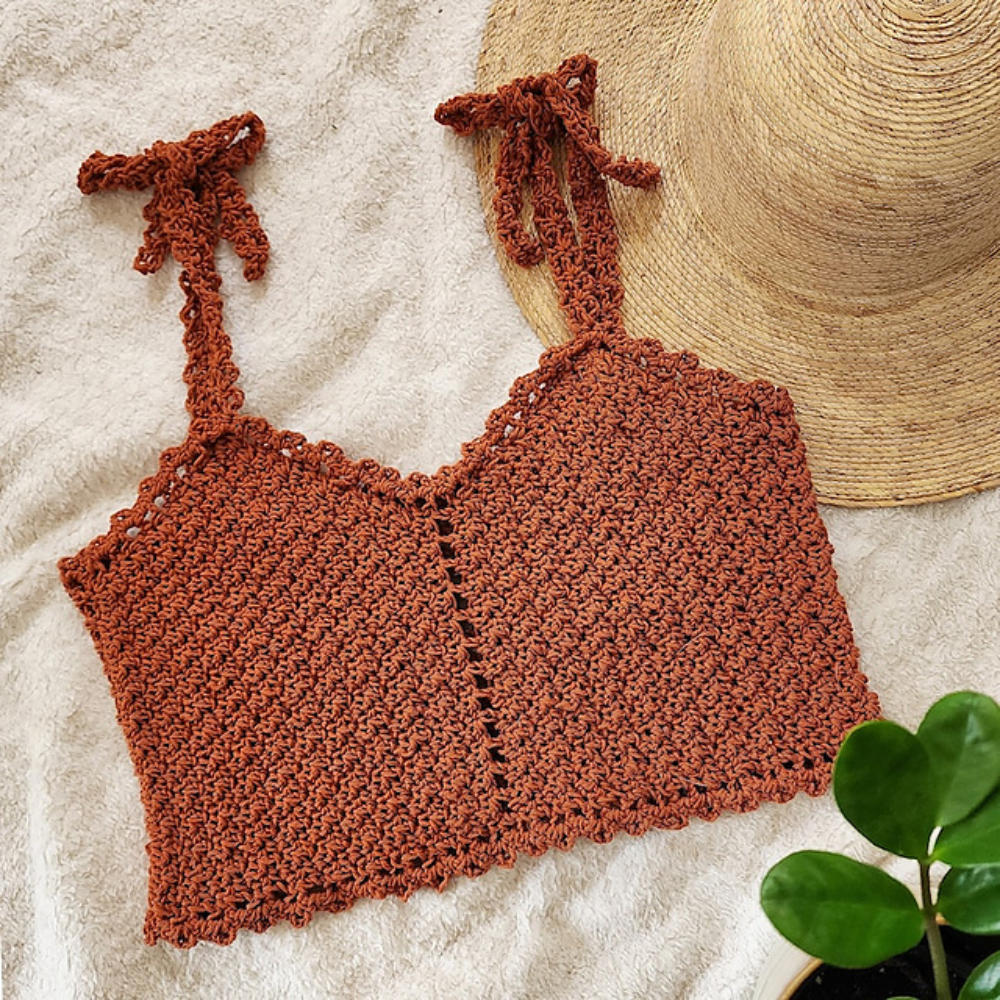 Bloom & Shine Top Crochet Pattern