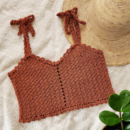 Bloom & Shine Top Crochet Pattern