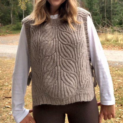 Luna Waistcoat Crochet Pattern